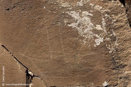 cod 010203068 024 barranco de tinojay grabado rupestre barquiforme, Fuerteventura