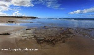 La playa Aljibe de la Cueva - GUÍA DE FUERTEVENTURA