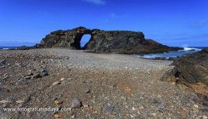 Playa Peña Horadada o Playa del Jurado - GUÍA DE FUERTEVENTURA