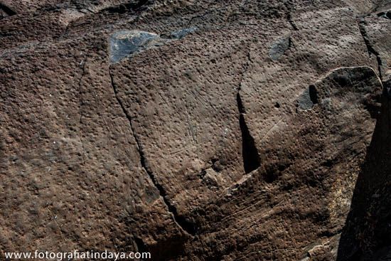 Paisaje volcánico en Fuerteventura: Yacimiento Montaña de Arriba 003