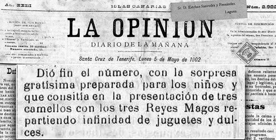 REYES MAGO EN MAYO
