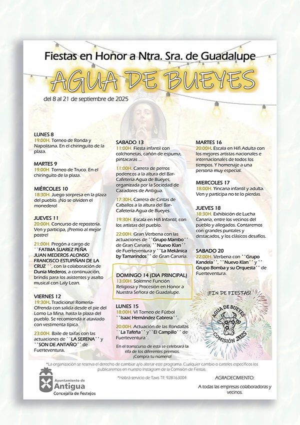 Fiestas de Agua de Bueyes