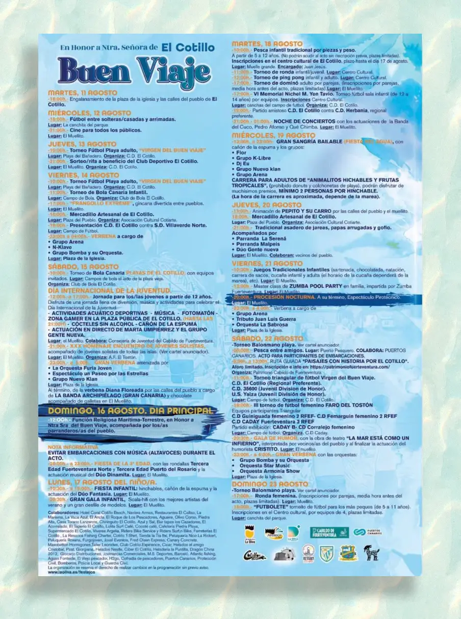Fiestas de El Cotillo