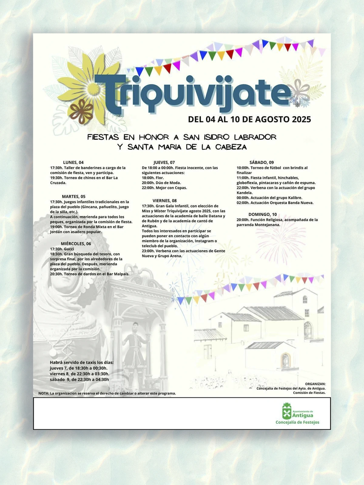 Fiestas de Triquivijate