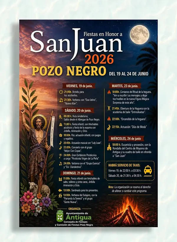 Fiestas de San Juan – Pozo Negro - GUÍA DE FUERTEVENTURA