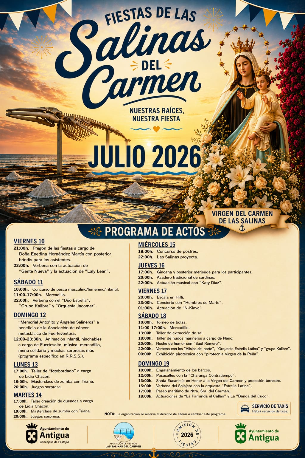 Fiestas del Carmen – Las Salinas
