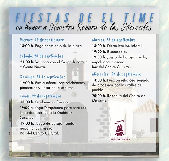 Fiestas de El Time