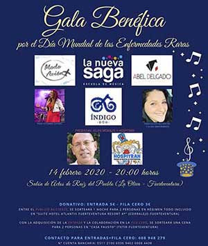Gala Benéfica por el Día Mundial de las Enfermedades Raras, Fuerteventura
