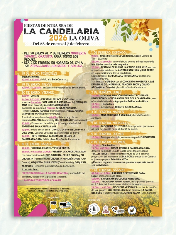 Fiestas de la Candelaria – La Oliva