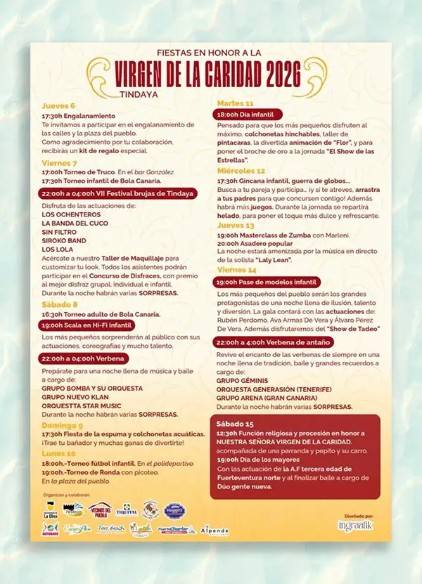 Fiestas de Tindaya - GUÍA DE FUERTEVENTURA