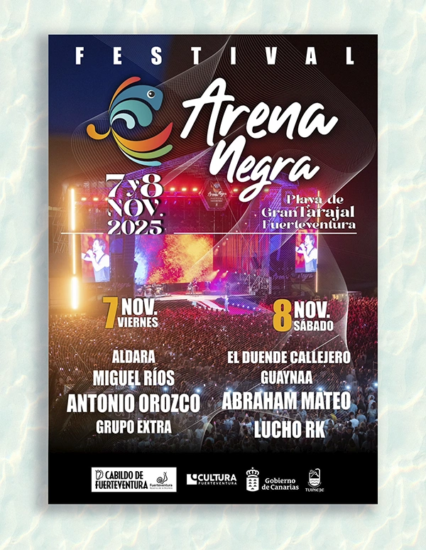 FESTIVAL ARENA NEGRA  - GUÍA DE FUERTEVENTURA