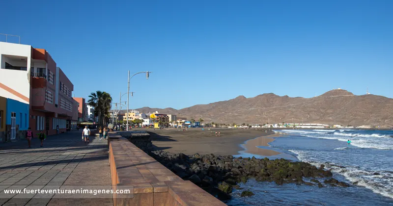 avenida marítima de Gran Tarajal