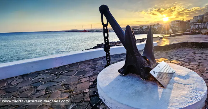 Ancla del buque-aljibe Contramaestre Castelló - GUÍA DE FUERTEVENTURA