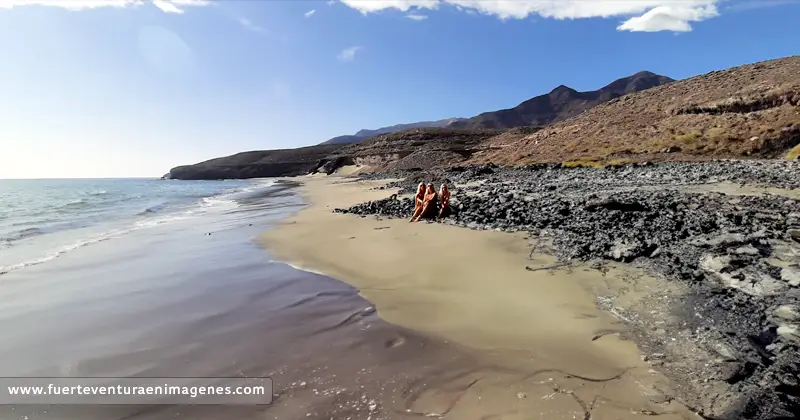 La paradisíaca Playa de la Señora en Fuerteventura