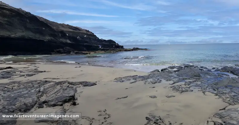 La paradisíaca Playa de la Señora en Fuerteventura