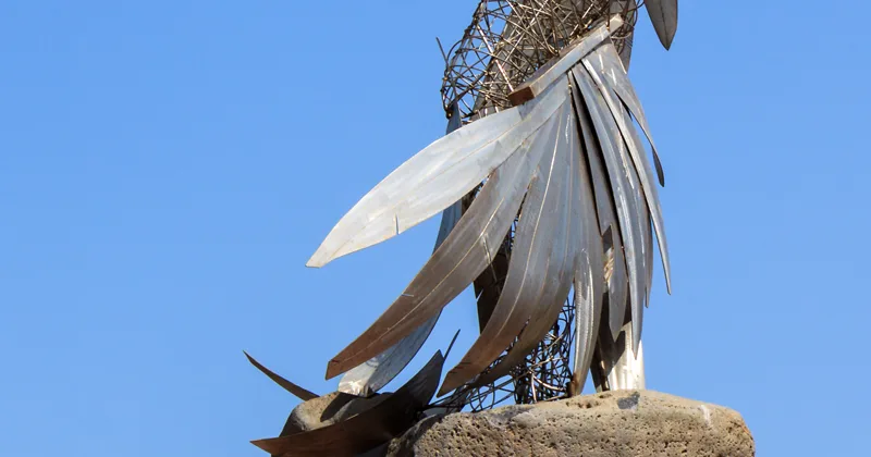 Escultura: Sueños Rotos (Ícaro)