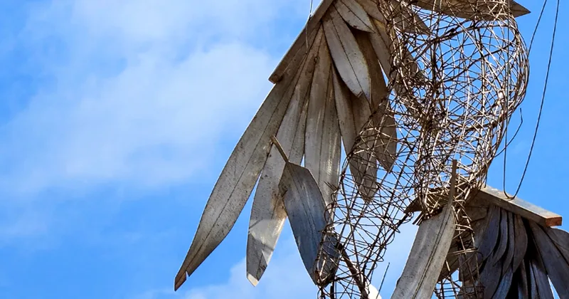 Escultura: Sueños Rotos (Ícaro)