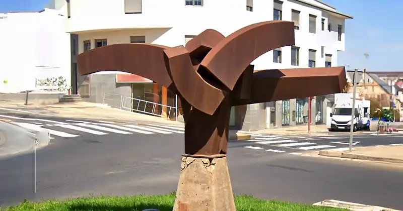 Esculturas en Puerto del Rosario: Siroco
