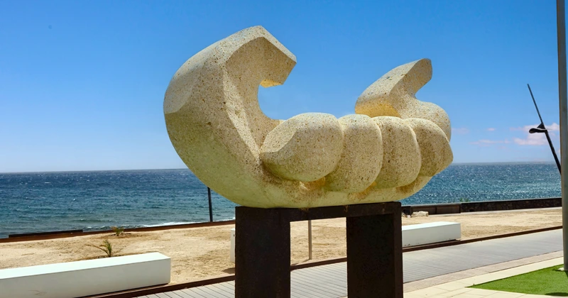 Esculturas de Carlos Monge en el parque la Marea