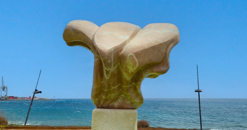 Esculturas de Carlos Monge en el parque la Marea
