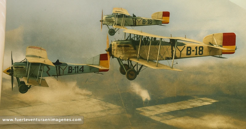 Cuando Canarias regaló alas al Ejército en la Guerra del Rif - GUÍA DE FUERTEVENTURA