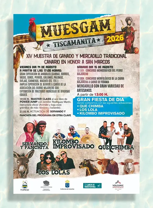 Muestra de Ganado y Mercadillo Tradicional Canario - GUÍA DE FUERTEVENTURA