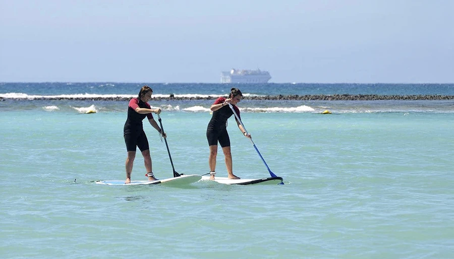 Paddle Surf Adaptado: Clase de 90 Minutos para Nivel Principiante e Intermedio en Fuerteventura