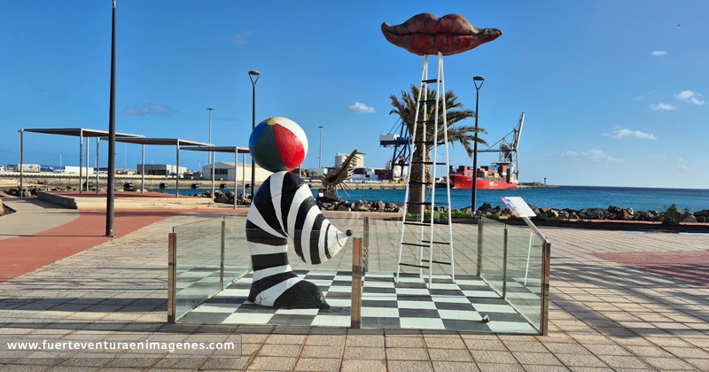 Escultura El mar lo sabe