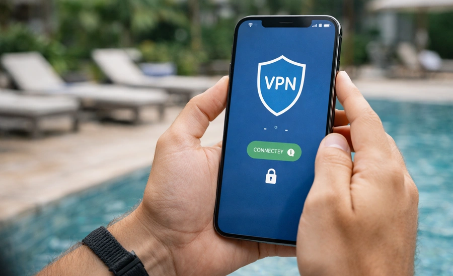 Cómo mantener la seguridad online mientras viajas