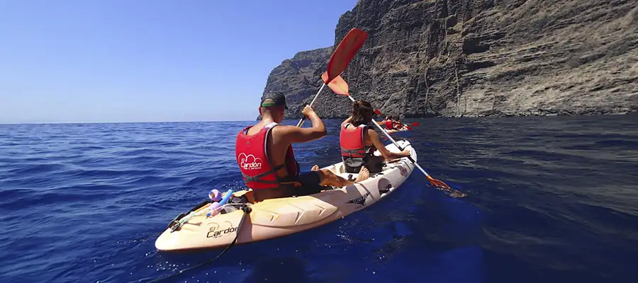 Paseo en kayak por la Punta de Teno