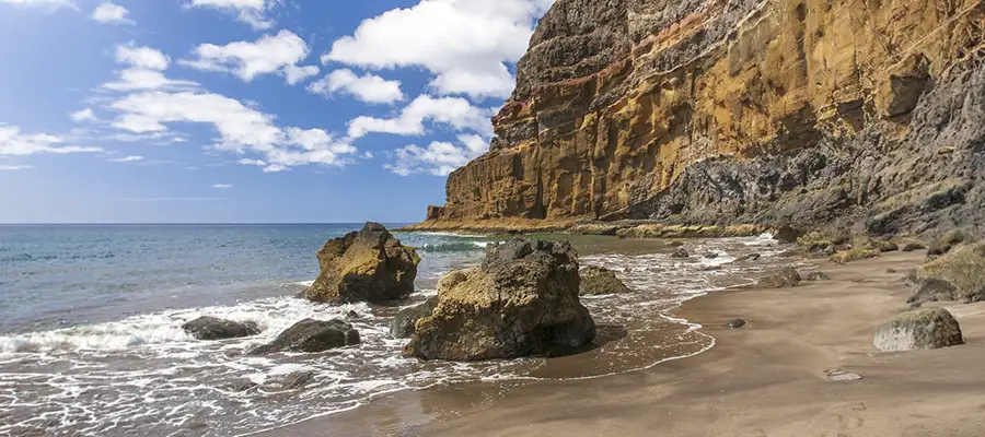 Playa virgen de Antequera en Anaga