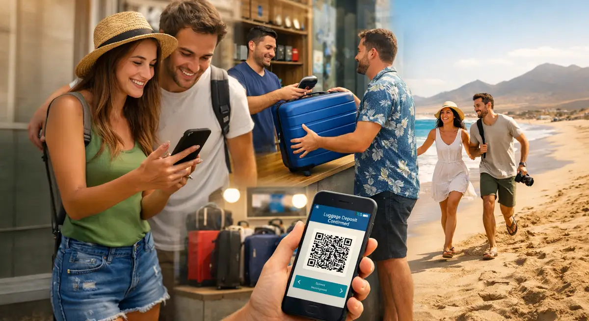 Radical Storage: El arte de visitar tu destino sin cargas ni equipaje