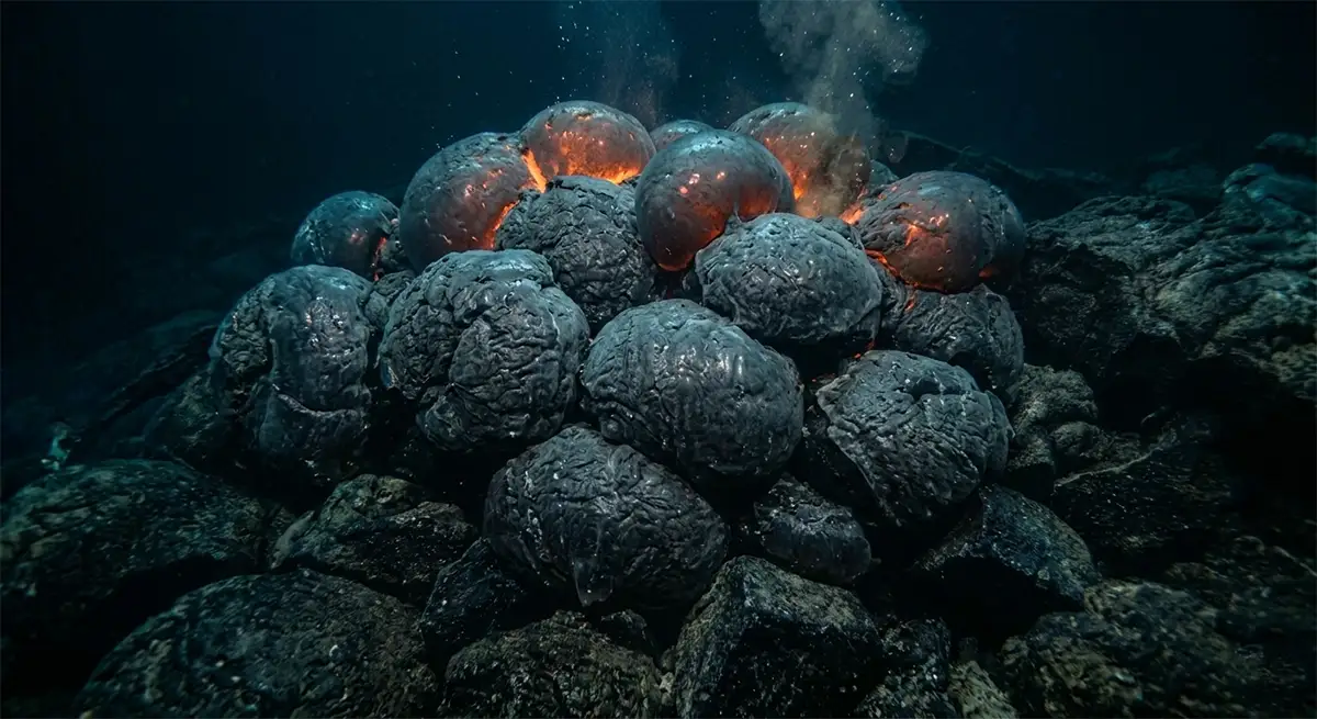 lava almohadillada - GUÍA DE FUERTEVENTURA