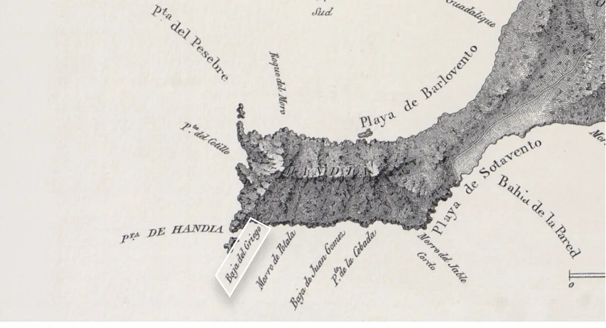 Baja del Griego: historia y naufragios